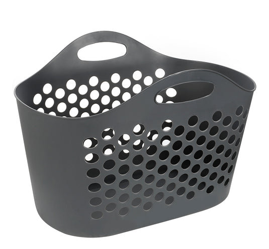 Paquet de 12 paniers à linge flexibles de 70 L - Conception légère, durable et respirante