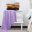 Knitted Throw Blanket, 100% Pure Cotton Throw Blanket, Machine Washable, Comfortable - NTBAY-780923320-789013801