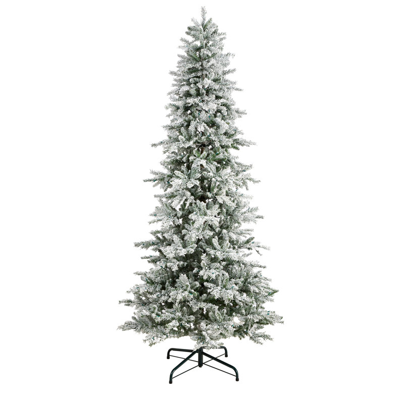 Lighted Artificial Christmas Tree, 9.5' H