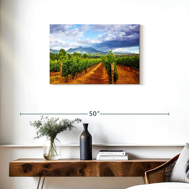 Vignoble pittoresque d'Alvord, H 20 po x l 30 po