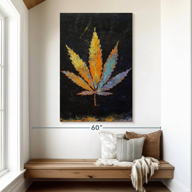Cannabique, H 51 po x l 34 po