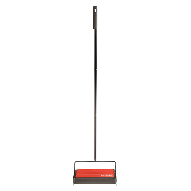BISSELL Refresh Carpet & Floor Manual Sweeper, Red