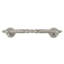 EDGAR BEREBI BELLEVIEW 5 inch CENTER TO CENTER PULL IN BURNISHED SILVER PLATE-1938371103