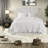 Reversible Bedding Sets Microfiber King Cal King Farmhouse Home Layering