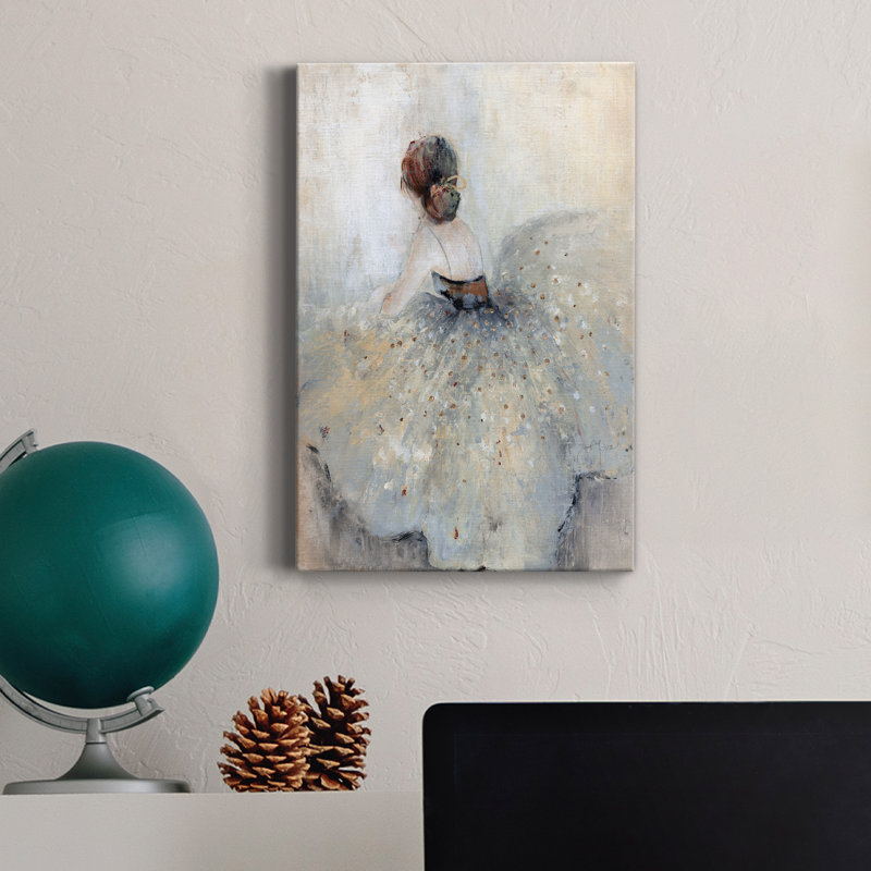 En un coup d'œil - reproduction d'art sur toile tendue, H 12 po x l 8 po x P 1 po
