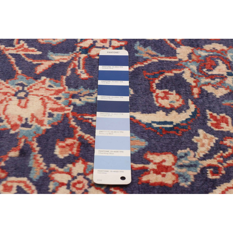 Tapis bleu marine Anadol 4 pi 6 po x 7 pi 0 po