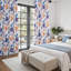 Ensemble de 2 rideaux à motif floral Mid Century-1050334061-1050334071