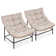 Ouseman Outdoor Lounge Chair with Cushions