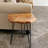 Maude Solid Wood Top End Table