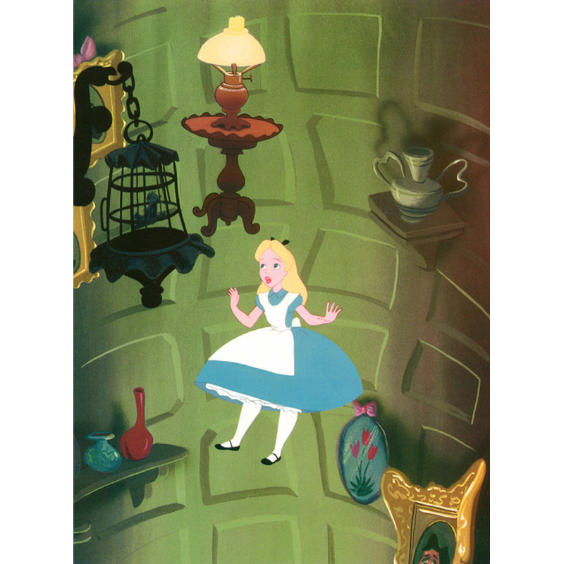 Alice au fond du trou pour lapins MCG-PFD1573