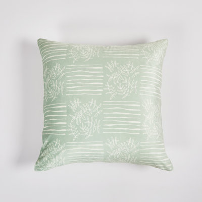 Coussin floral 22 po