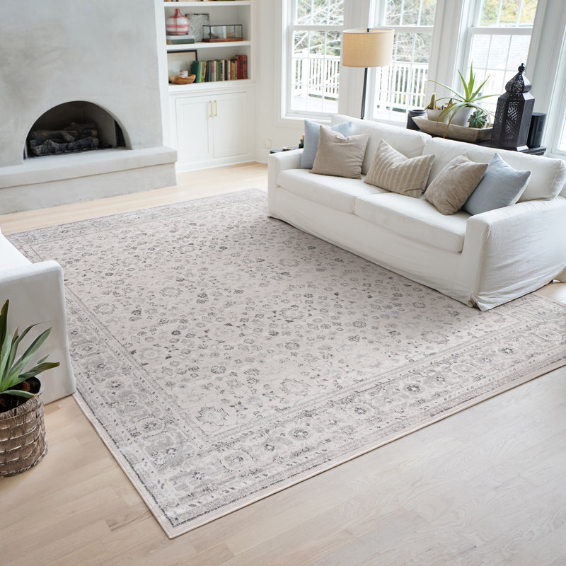 Saxton Power Loom Oriental Area Rug, Rectangle 2' x 3'