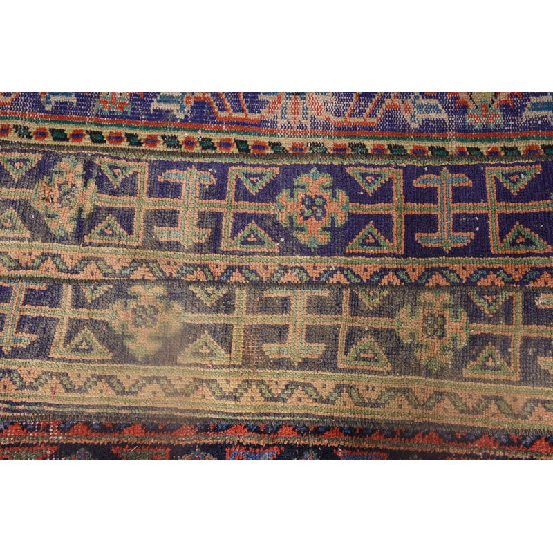 Petit tapis 2,6 x 4,8 pi, tapis turc, tapis de chambre rouge, tapis modernes, tapis géométriques, tapis rétro