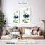 Fleurs indépendantes bleues VI-153306319