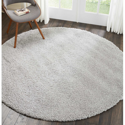 Tapis argenté / gris Bardhi