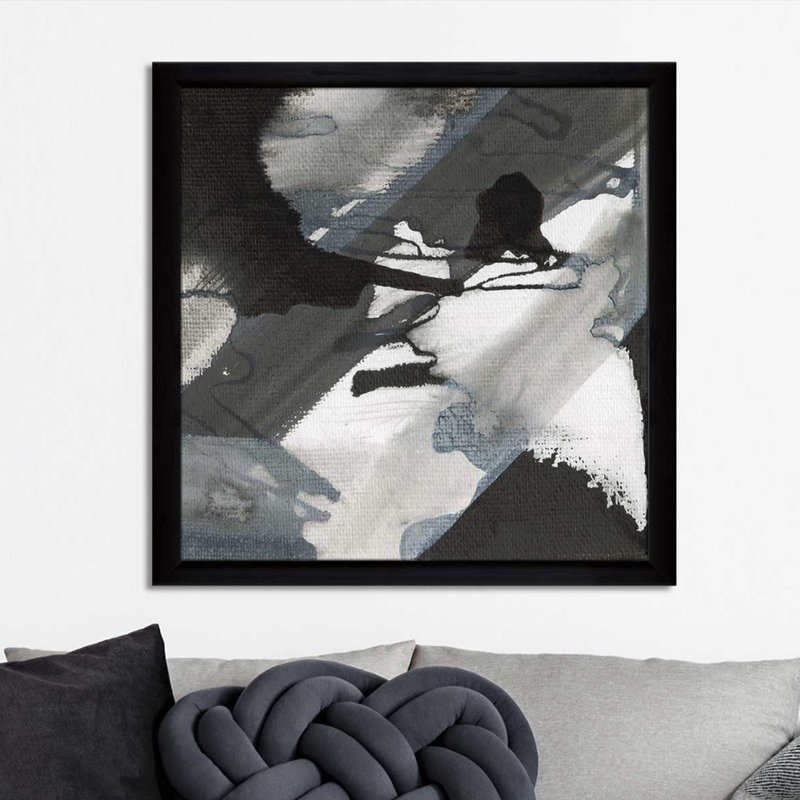 « so close i », reproduction de peinture à l’acrylique encadrée, H 27,5 po x l 27,5 po x P 0,75 po