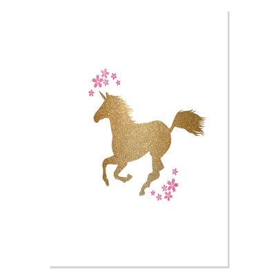 Rolled Be a Unicorn 3, impression sur papier
