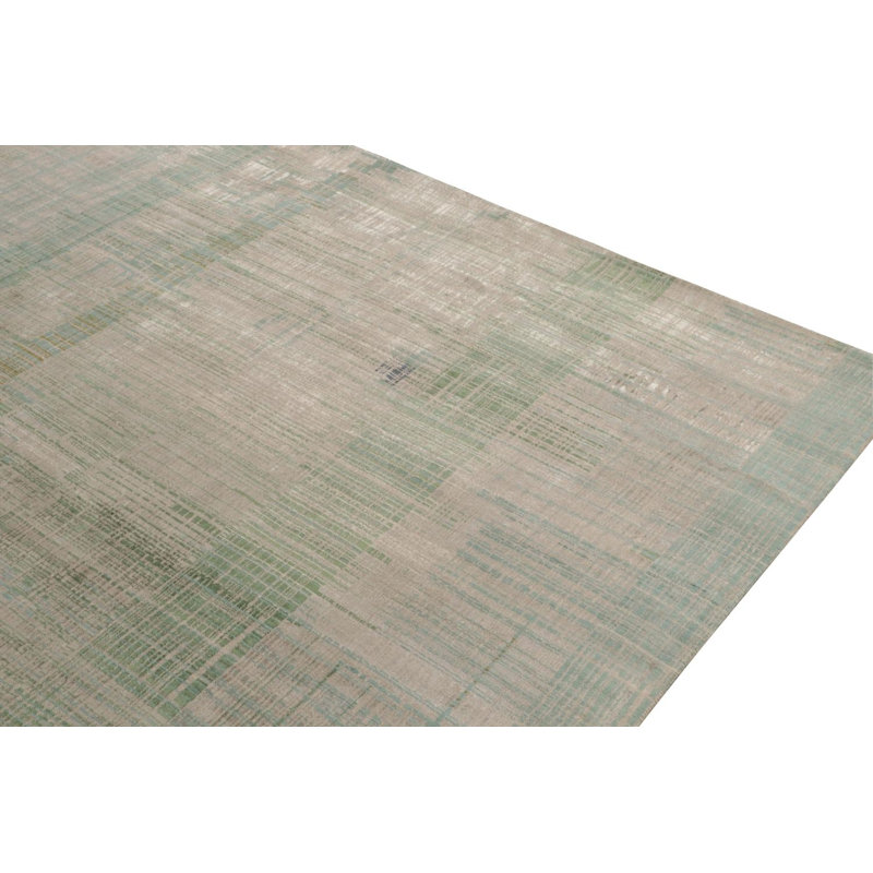 Hand Knotted Abstract Area Rug
