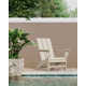 Modern Adirondack High-Density Polyethylene (HDPE) Outdoor Adirondack Chair