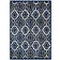 Tapis à motif de treillis marocain Kalinda