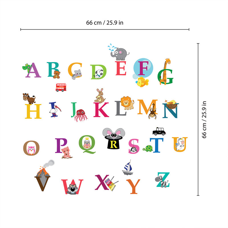 Jenett Alphabet Wall Sticker