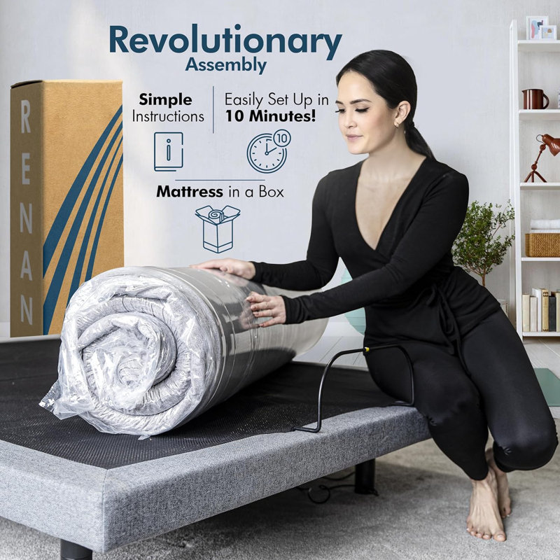 10 Inch Memory Mattress, Extra-long Twin