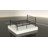 Queen Bed Frame Metal Platform Bed Frame with Headboard & Footboard,  Mattress Foundation ,No Box Spring Needed-657661342-558640282