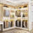 Closet System 2ith Hanging Rods and Shelves-397025875