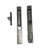 Sliding Glass Patio Door Handle Set, Flush Mount, Non-Keyed, 6-5/8" Screw Holes-100206883