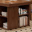 Bureaux rectangulaires en bois massif noyer-107276576