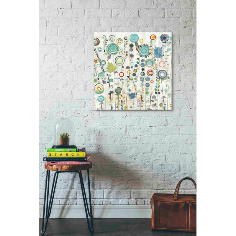«Ocean Garden I» par Candra Boggs, art mural sur toile, H 26 po x l 26 po x P 1,25 po