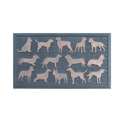 Paillasson antidérapant 30 po x 18 po Pederson Dogs