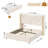 Sturminster Velvet Wingback Upholstered LED Light 2 Drawer Storage Bed-1878212735-1877972654