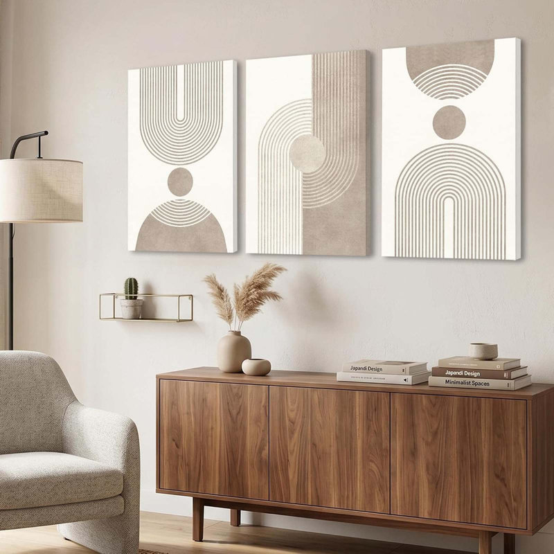 3 Piece Wrapped Canvas Wall Art