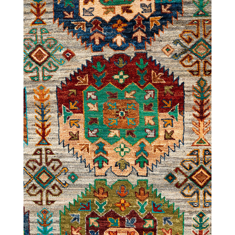 One-of-a-Kind Rectangle 8'3" X 9'10" Hand Knotted Area Rug