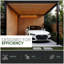 Reed 2cm H x 20cm W Bamboo Fence Panels Included