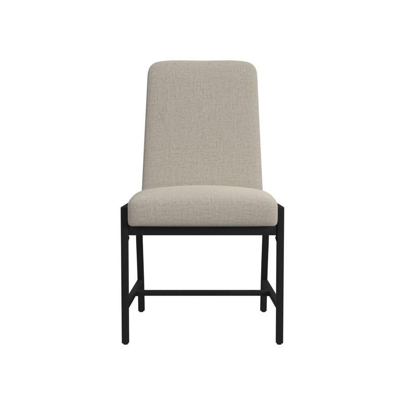 Chaise d'appoint rembourrée Cooksey, chêne naturel