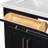 Tidworth Solid Wood Double Bathroom Vanity with 1.5'' White Quartz Top-950363203-964625593