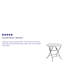 Round Plastic Folding Table
