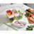 iDesign Large Tall Produce Storage Bin with 3 Movable Dividers, 7.85” L x 10.5” W x 6” H, Clear Bin