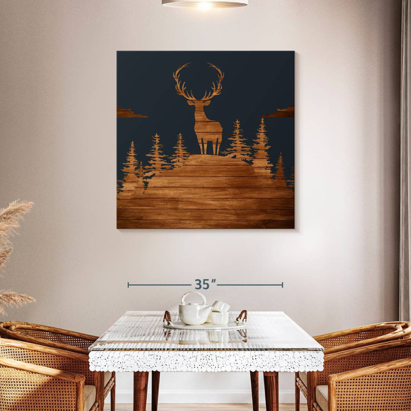 Crowle King, 39" H x 39" W