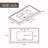 Shaylea 36'' Single Bathroom Vanity with Ceramic Top-1373922189