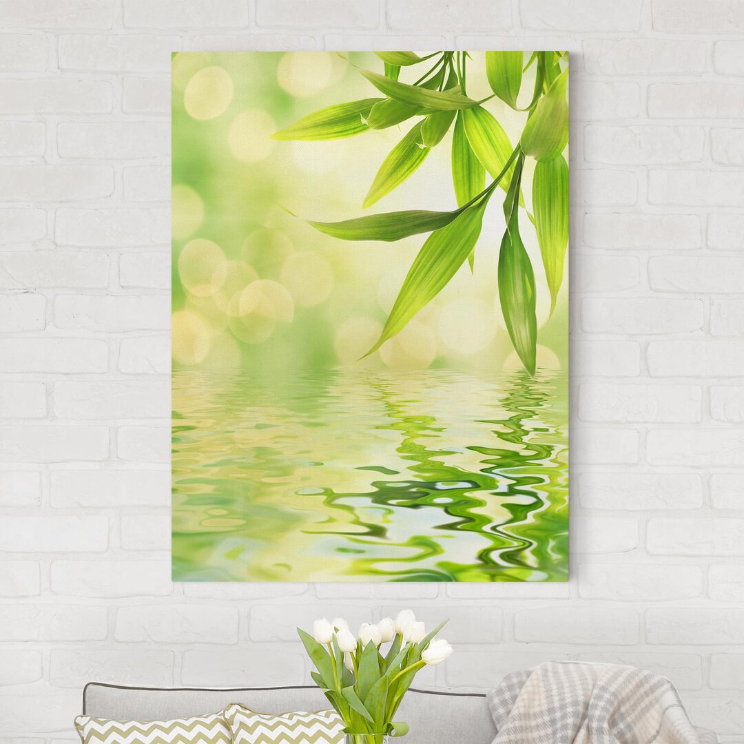 Leinwandbild Green Ambiance I