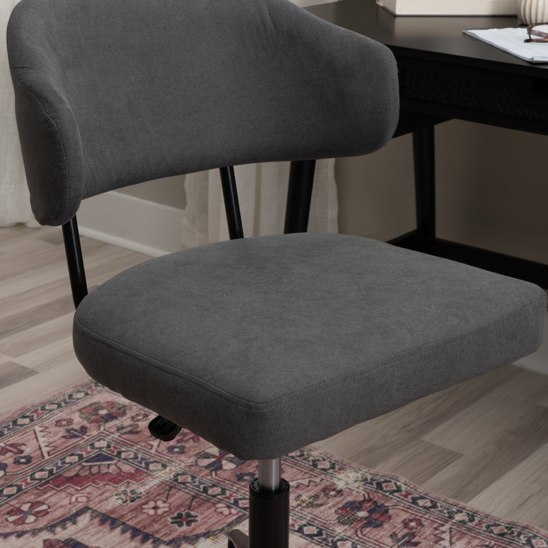 Tessa Swivel Office Chair, Gray