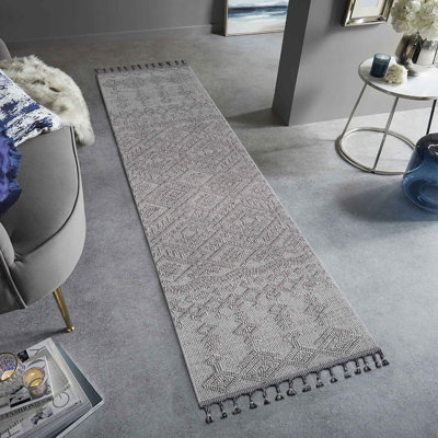 Tapis de couloir d'extérieur traditionnel Guros Collection