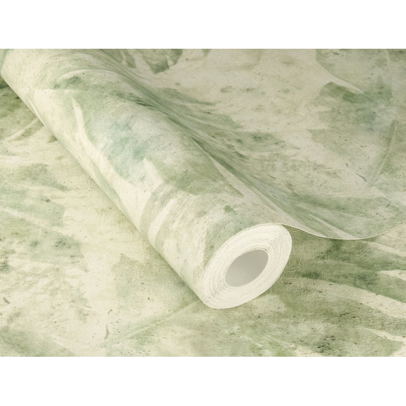 Papier peint Sanne Green Palm, Vert
