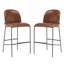 Ensemble de 2 tabourets de bar Galen