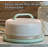 Round Cake Carrier Two Sided Cake Holder Serves as Five Section Serving Tray