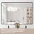 Lesamuel Filleted Corner Wall Mounted Bathroom and Vanity Mirror with Aluminum Frame-191980818-196377383-196377376