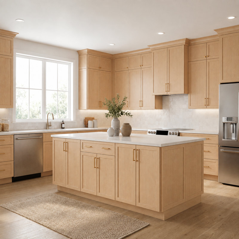 Dwelling Essentials Cassady Door Sample, Natural